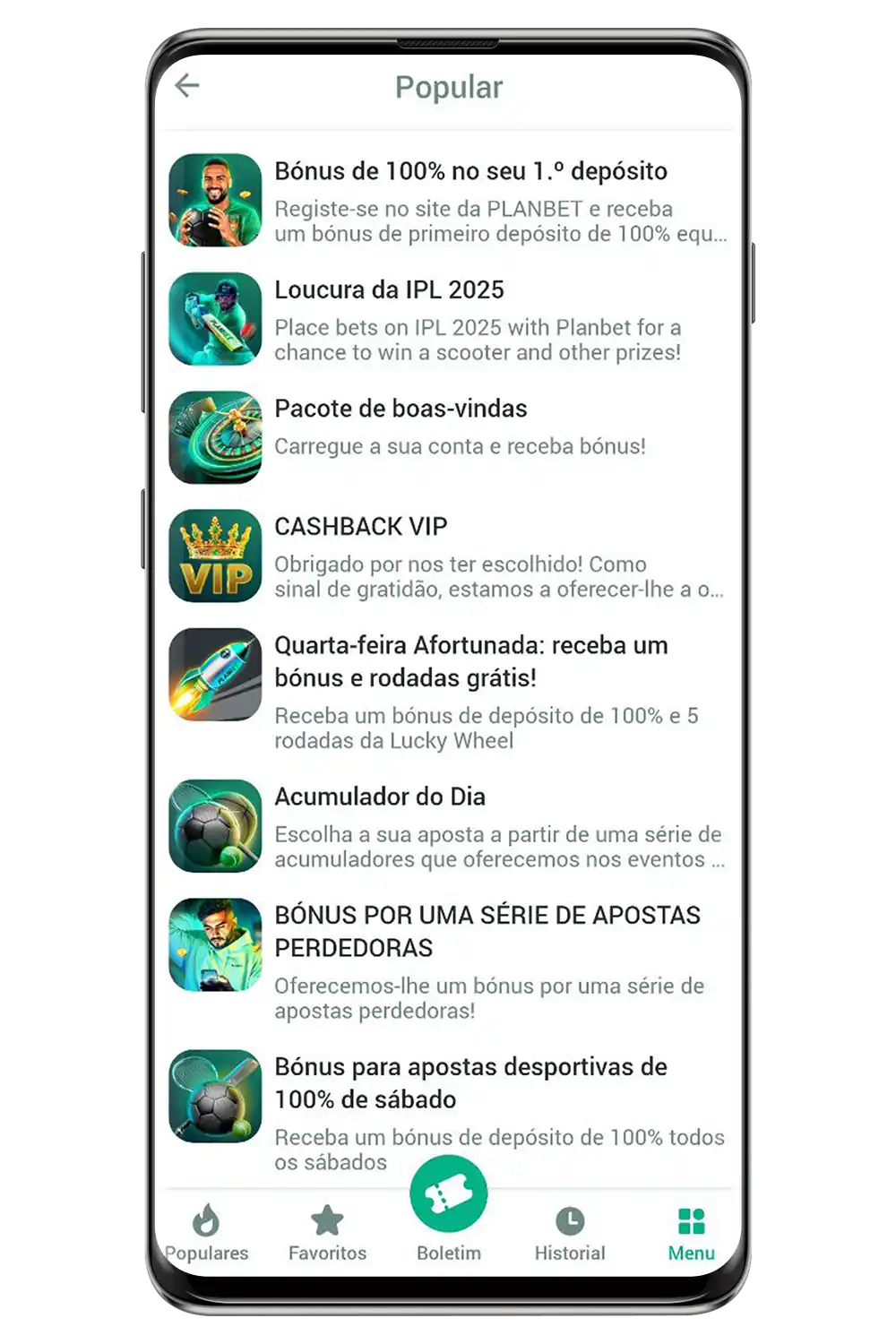 Captura de ecrã do site oficial